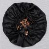 22 Momme Mulberry Silk Bonnet Double Layer Leopard 22 Momme Mulberry Silk Bonnet Double Layer Leopard