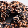 22 Momme Mulberry Silk Bonnet Double Layer Leopard 22 Momme Mulberry Silk Bonnet Double Layer Leopard
