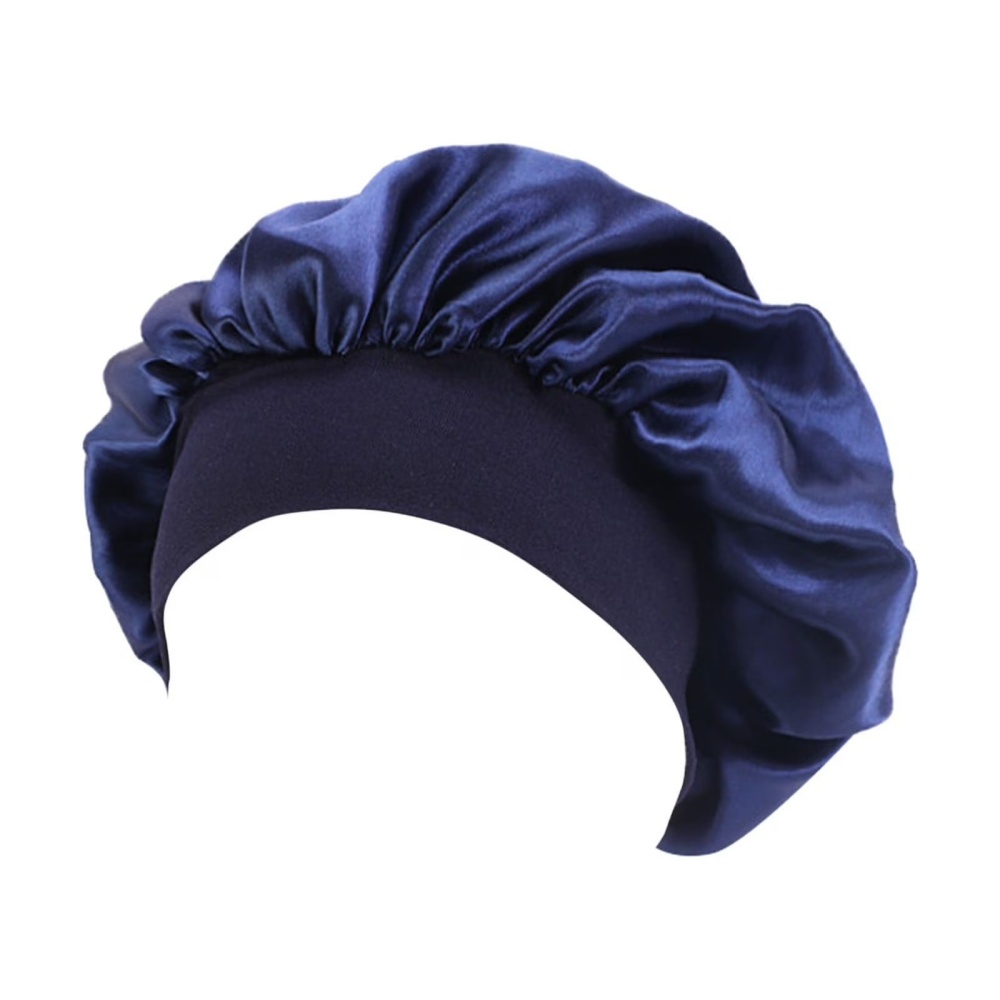 Silk Bonnet Custom Size Navy