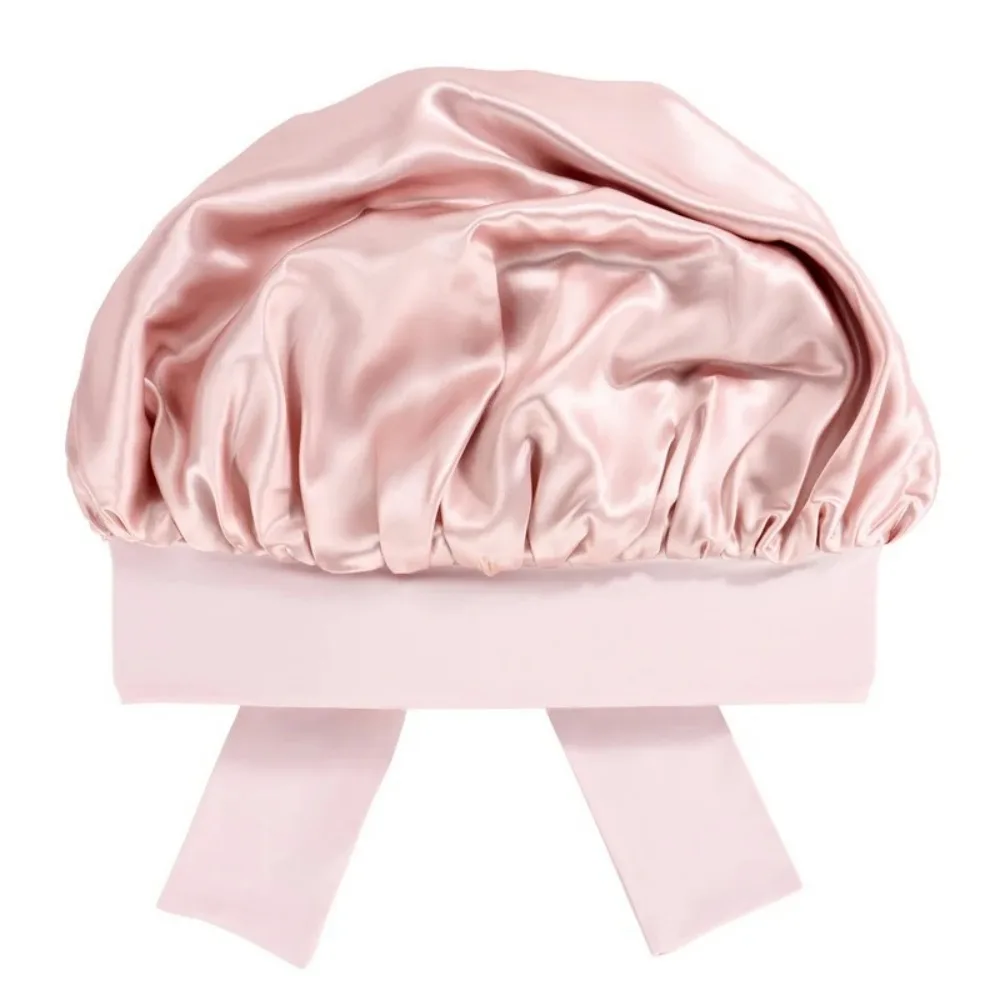 Silk Bonnet Double Layer Blush
