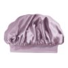 Silk Bonnet Elastic Edge Rose