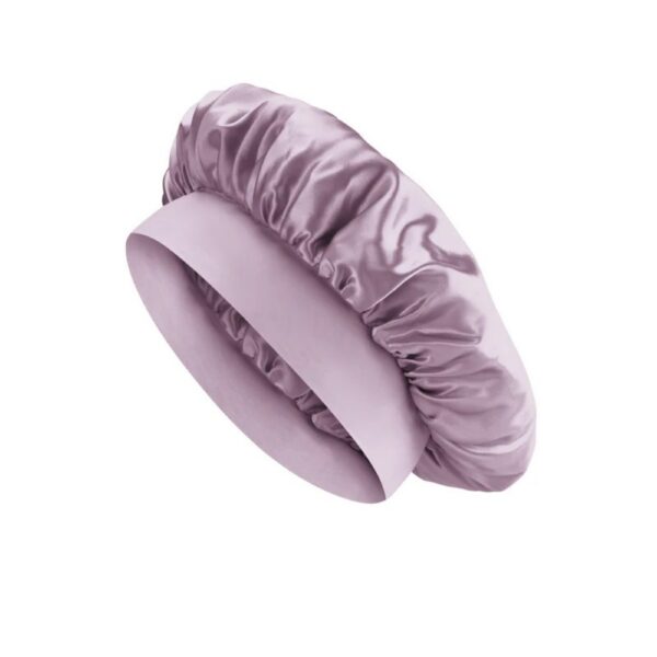 Silk Bonnet Elastic Edge Rose