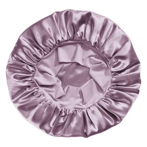 Silk Bonnet Elastic Edge Rose