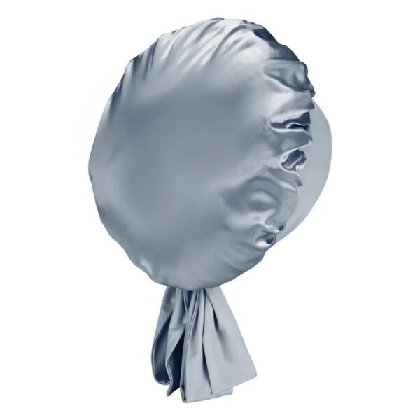 Silk Bonnet Elastic Edge Sky Blue
