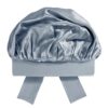 Silk Bonnet Elastic Edge Sky Blue