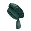 Bonnet di seta a fascia larga Salvia