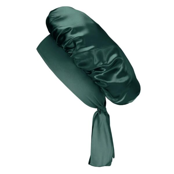 Silk Bonnet Wide Band Sage