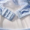 Conjunto Sujetador Braga Encaje Azul Cielo Conjunto Sujetador Braga Encaje Azul Cielo