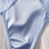 Conjunto Sujetador Braga Encaje Azul Cielo Conjunto Sujetador Braga Encaje Azul Cielo