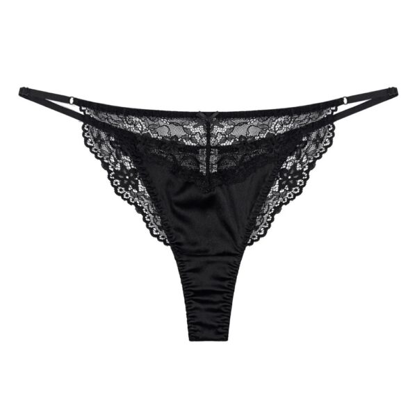 Conjunto Sujetador Braga Seda Copa Suave Negro Conjunto Sujetador Braga Seda Copa Suave Negro