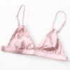 Sujetador de seda Panty Set Stretch Fit Rose
