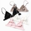 Sujetador de seda Panty Set Stretch Fit Rose
