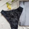Soutien de seda Conjunto de cuecas sem fios Preto Vendedor Soutien de seda Conjunto de cuecas sem fios Preto Vendedor