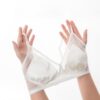 Conjunto Bralette de Seda Copo macio Marfim Conjunto Bralette de Seda Copo macio Marfim
