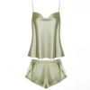 Conjunto Cami Seda Correa Ajustable Sage Conjunto Cami Seda Correa Ajustable Sage