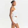 Silk Cami Shorts Set Bias Cut Ivory Silk Cami Shorts Set Bias Cut Ivory