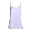 Cami Top Seda Encaje Lila Cami Top Seda Encaje Lila