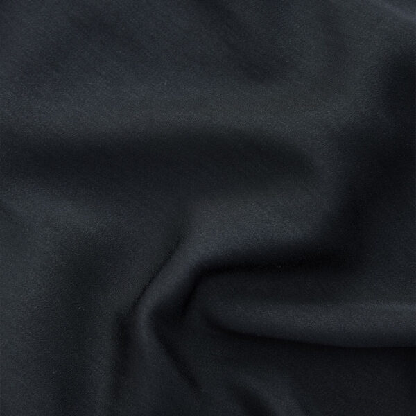 Silk Cami Top Rib Trim Black