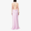 Seidenkleid Rückenfrei Flieder Seidenkleid Rückenfrei Flieder
