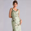 Seidenkleid Maxi Floral