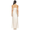 Seidenkleid Maxi Elfenbein