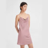 Silk Dress Slip Rose