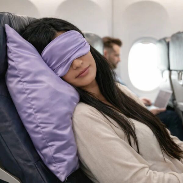 Silk Eye Mask Cooling Lilac