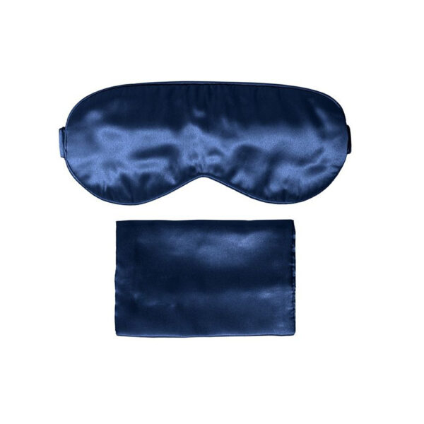 Silk Eye Mask Cooling Navy