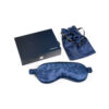 Seiden-Augenmaske Cooling Navy