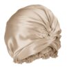 Impacco per capelli in seta a doppio strato con perle Impacco per capelli in seta a doppio strato con perle