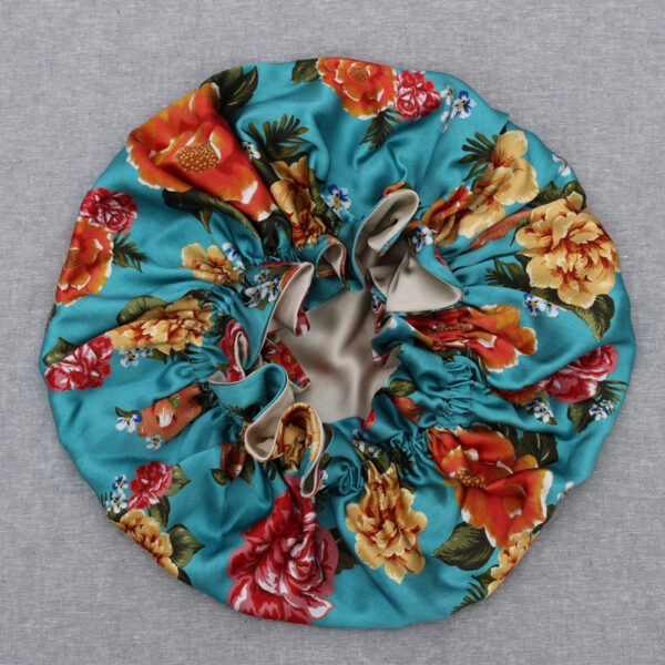 Seiden-Haarwickel Langes Haar Floral Seiden-Haarwickel Langes Haar Floral