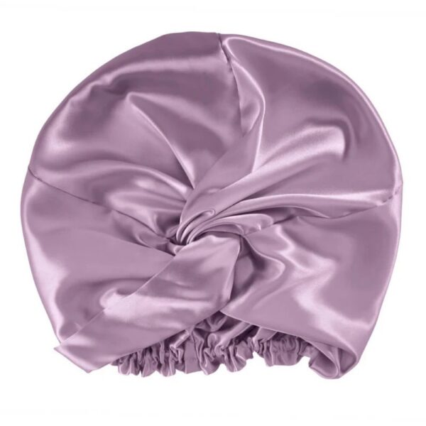 Seiden-Haarwickel-Turban Flieder Seiden-Haarwickel-Turban Flieder