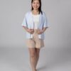 Silk Jacket Kimono Pearl