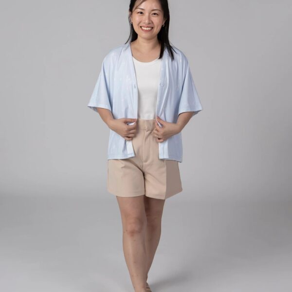 Silk Jacket Kimono Pearl