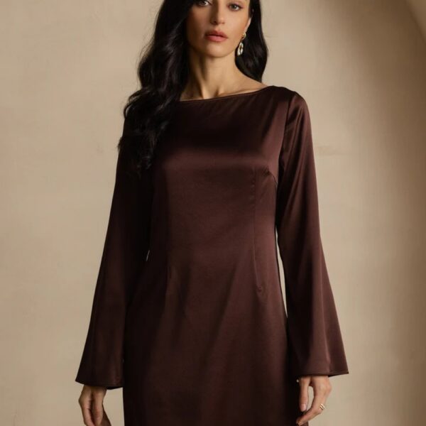 Silk Long Johns Long Sleeve Coffee Silk Long Johns Long Sleeve Coffee