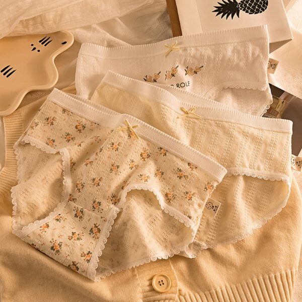 Silk Panties French Cut Floral Silk Panties French Cut Floral