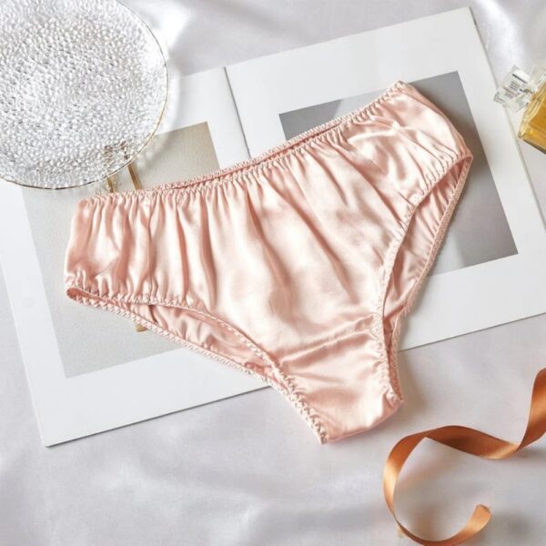 Silk Panties French Cut Pearl