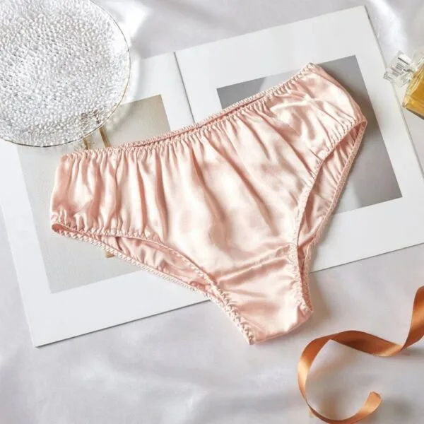 Silk Panties French Cut Pearl