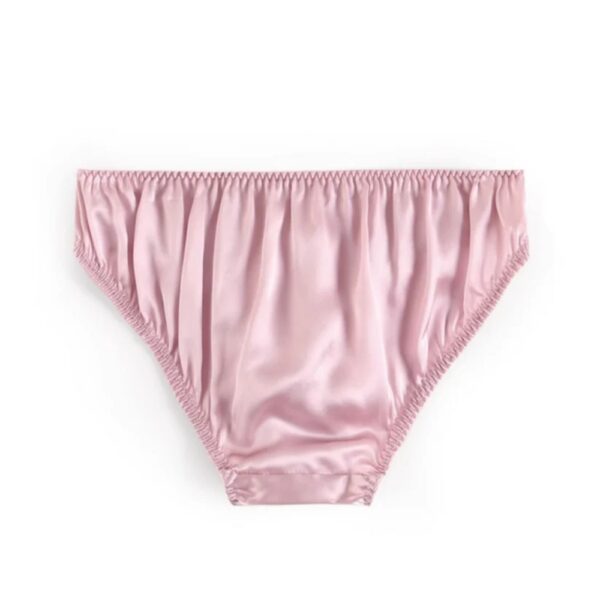 Braguitas de seda Mid Rise Rose Braguitas de seda Mid Rise Rose