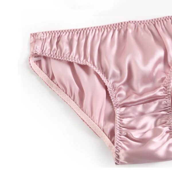 Braguitas de seda Mid Rise Rose Braguitas de seda Mid Rise Rose