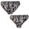 Seidenhöschen Plus Size Silber Seidenhöschen Plus Size Silber