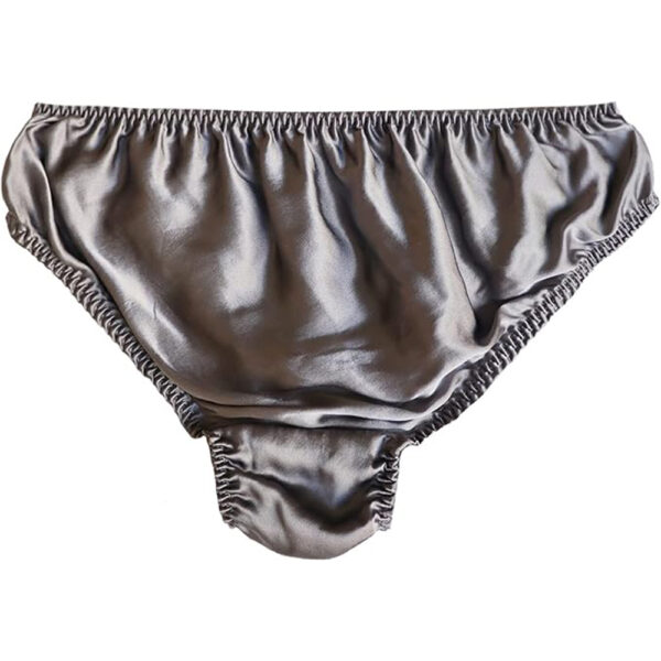 Seidenhöschen Plus Size Silber Seidenhöschen Plus Size Silber