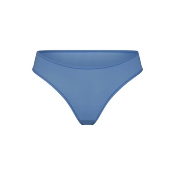 Calcinhas de seda sem costura Navy