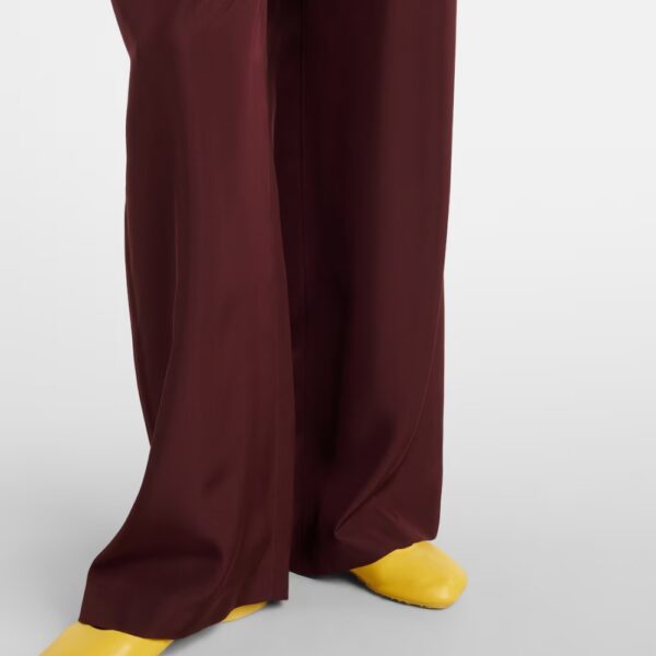 Pantaloni di seta con coulisse Vino Pantaloni di seta con coulisse Vino