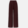 Pantaloni di seta con coulisse Vino Pantaloni di seta con coulisse Vino