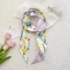Silk Scarf Double Sided Rose Silk Scarf Double Sided Rose