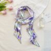 Silk Scarf Double Sided Rose Silk Scarf Double Sided Rose