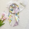 Silk Scarf Double Sided Rose Silk Scarf Double Sided Rose