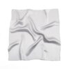 Silk Scarf Double Sided Silver