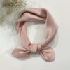 Sciarpa di seta arrotolata a mano Blush Sciarpa di seta arrotolata a mano Blush